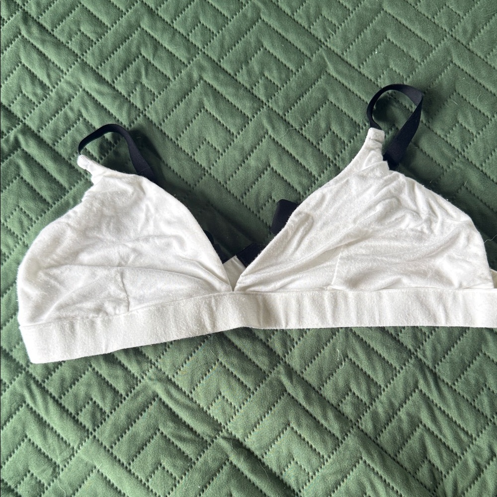 MeUndies White Bralette
